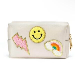 Embroidered Patch Clutch